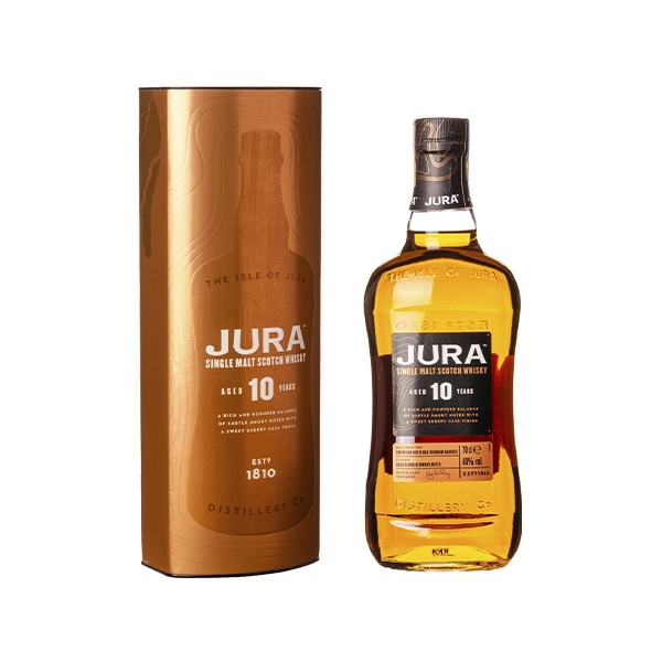 Whisky Jura Single Malt 10 Anos 700ml