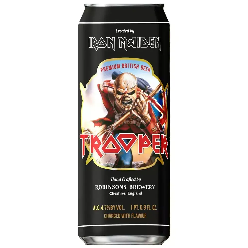 Cerveja Ale Iron Maiden Trooper Lata 500ml