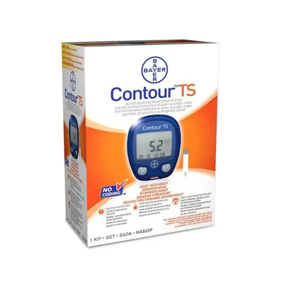 Kit Contour Ts Aparelho De Glicemia C/10 Tiras