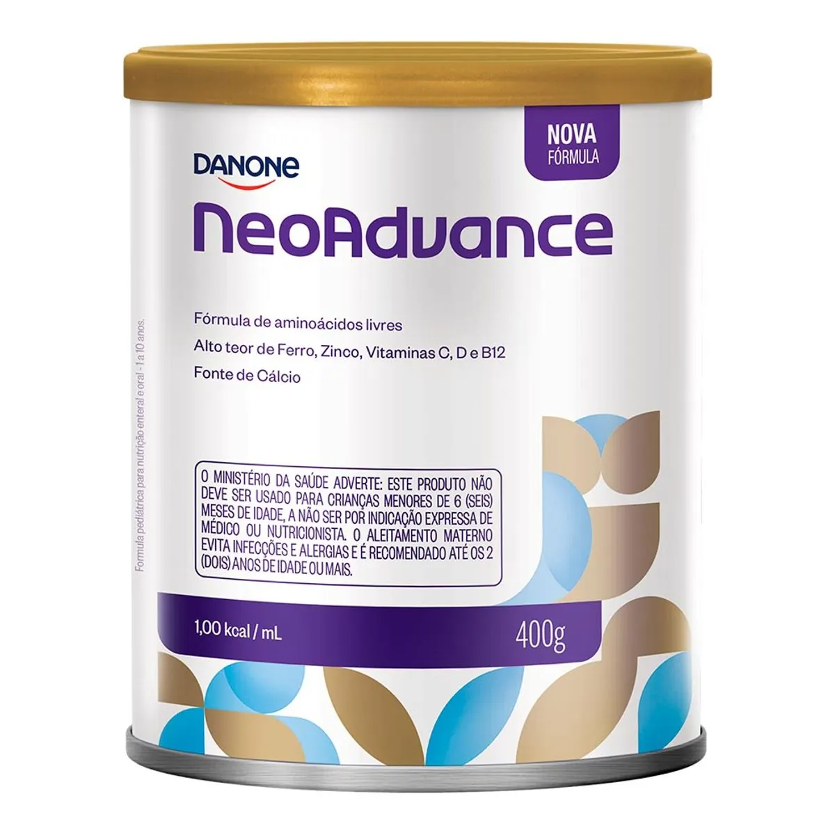 Fórmula Pediátrica Para Nutrição Regular Neoadvance Lata 400g