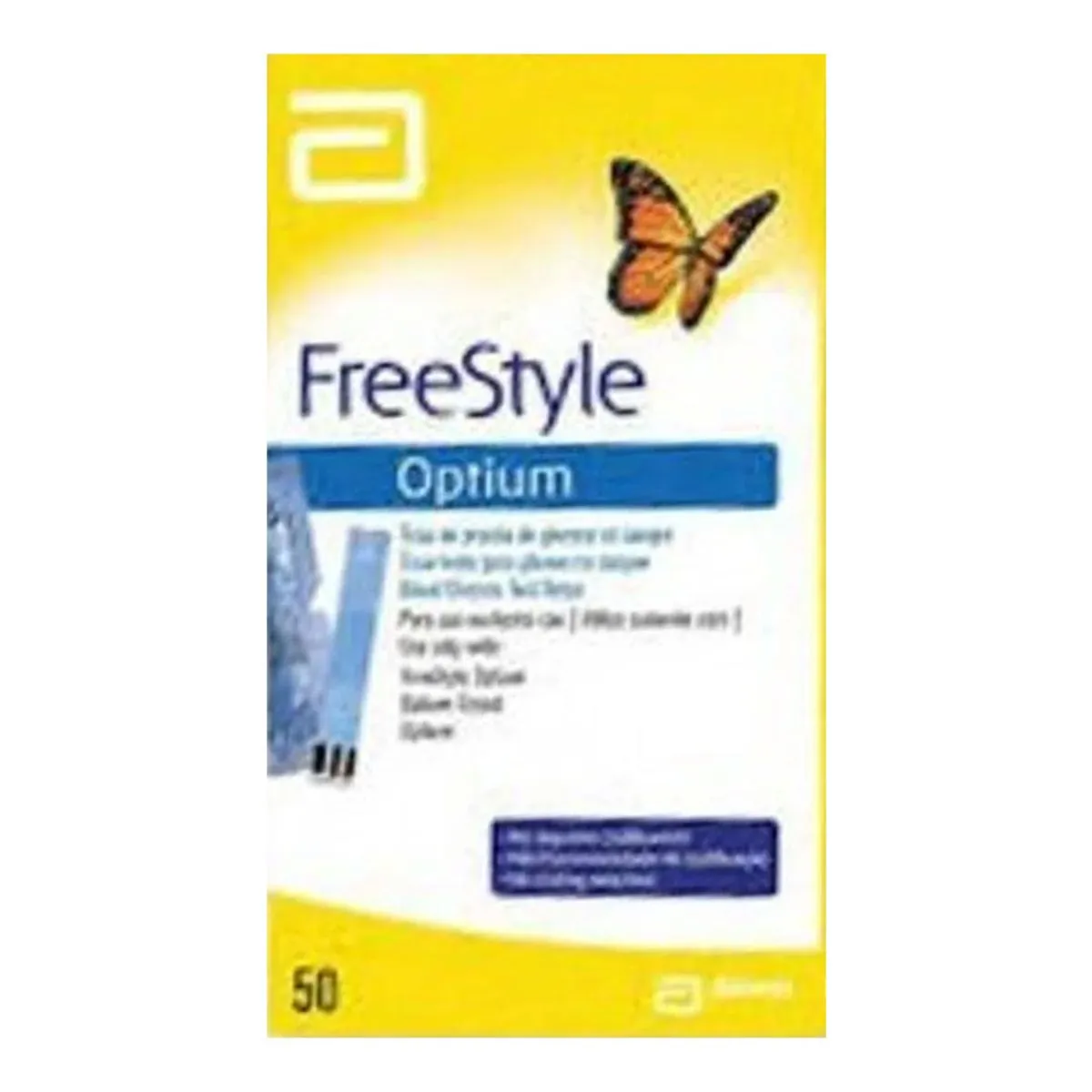 Tira FreeStyle Optium 50 Unidades