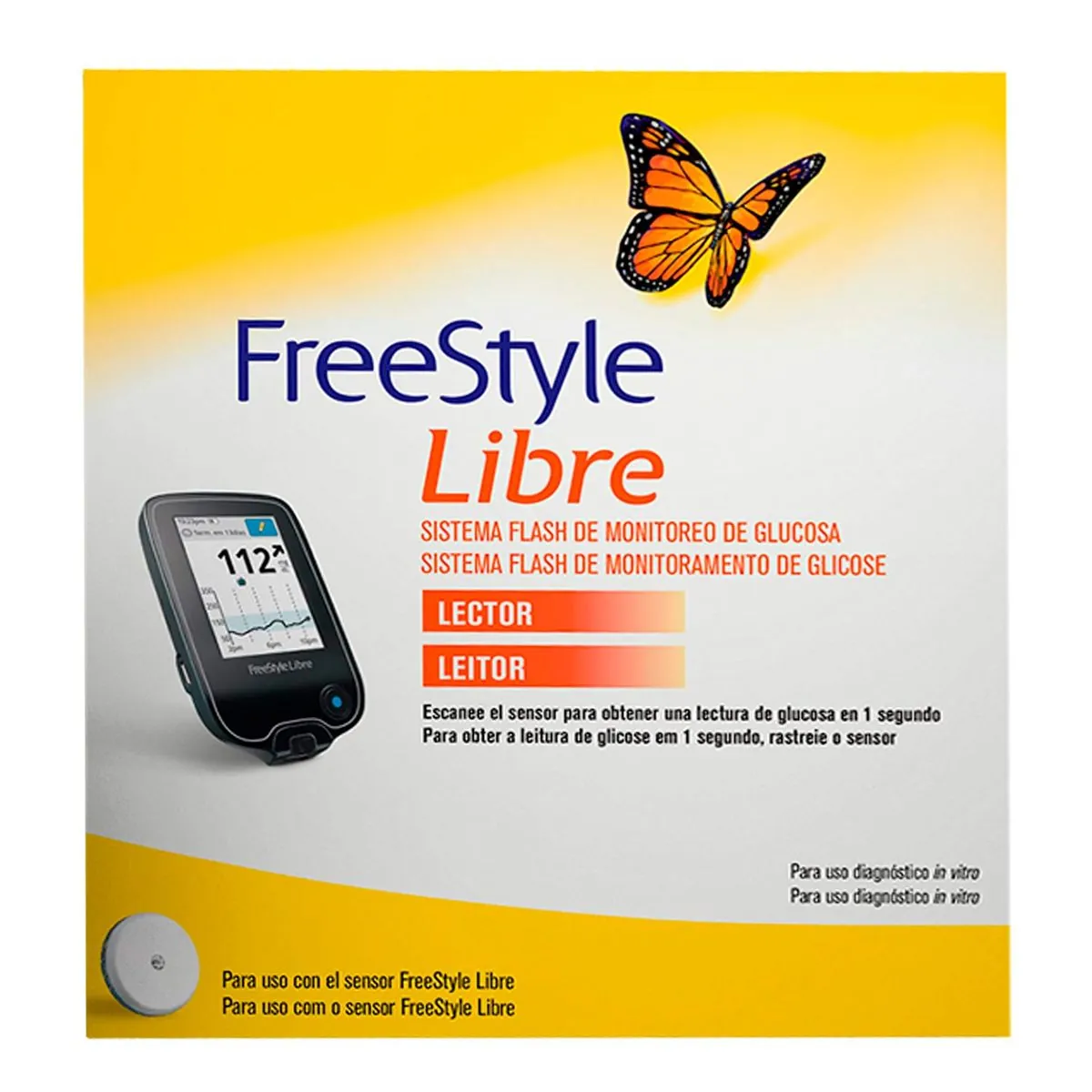 Leitor Para Monitoramento De Glicose Freestyle Libre 1 Unidade