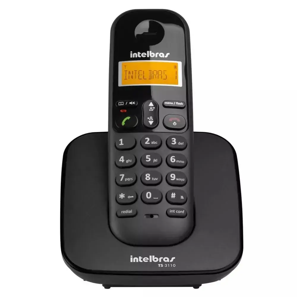 Telefone Panasonic S/fio Kx Tg2826 B