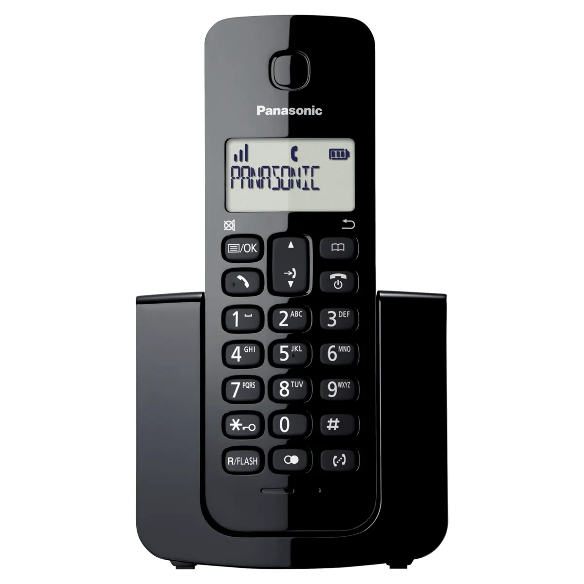Telefone Sem Fio Preto Kx Tgb110lbb Dect 6.0 Id Panasonic Bivolt