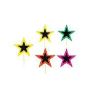Espetinho Estrela Neon N.15 C/10 Ref.345