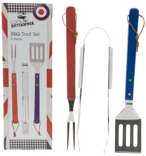 Kit P/churrasco Resitech Cool Britannia Inox/madei