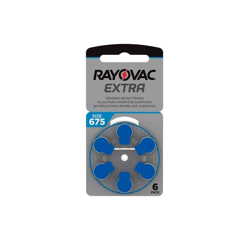 Pilha Rayovac Auditiva 675 Sm60