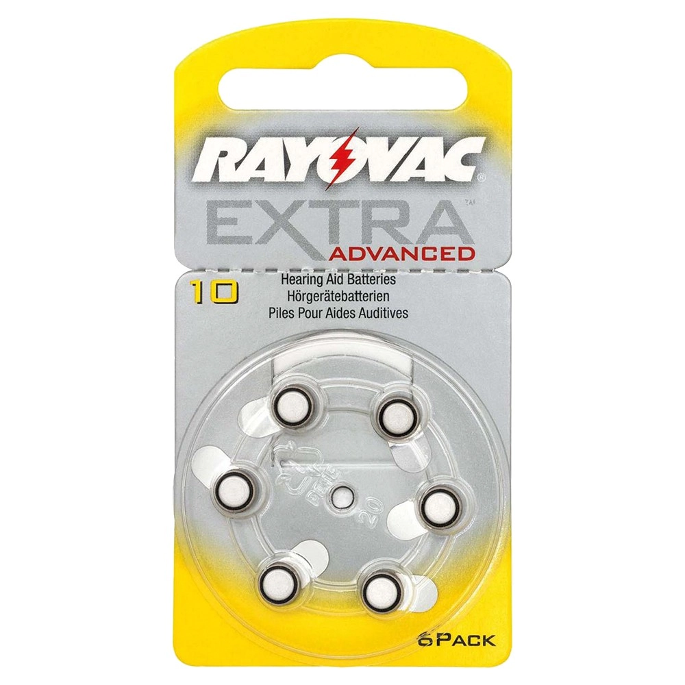 Pilha Auditiva Rayovac Extra Advanced 10 C/6