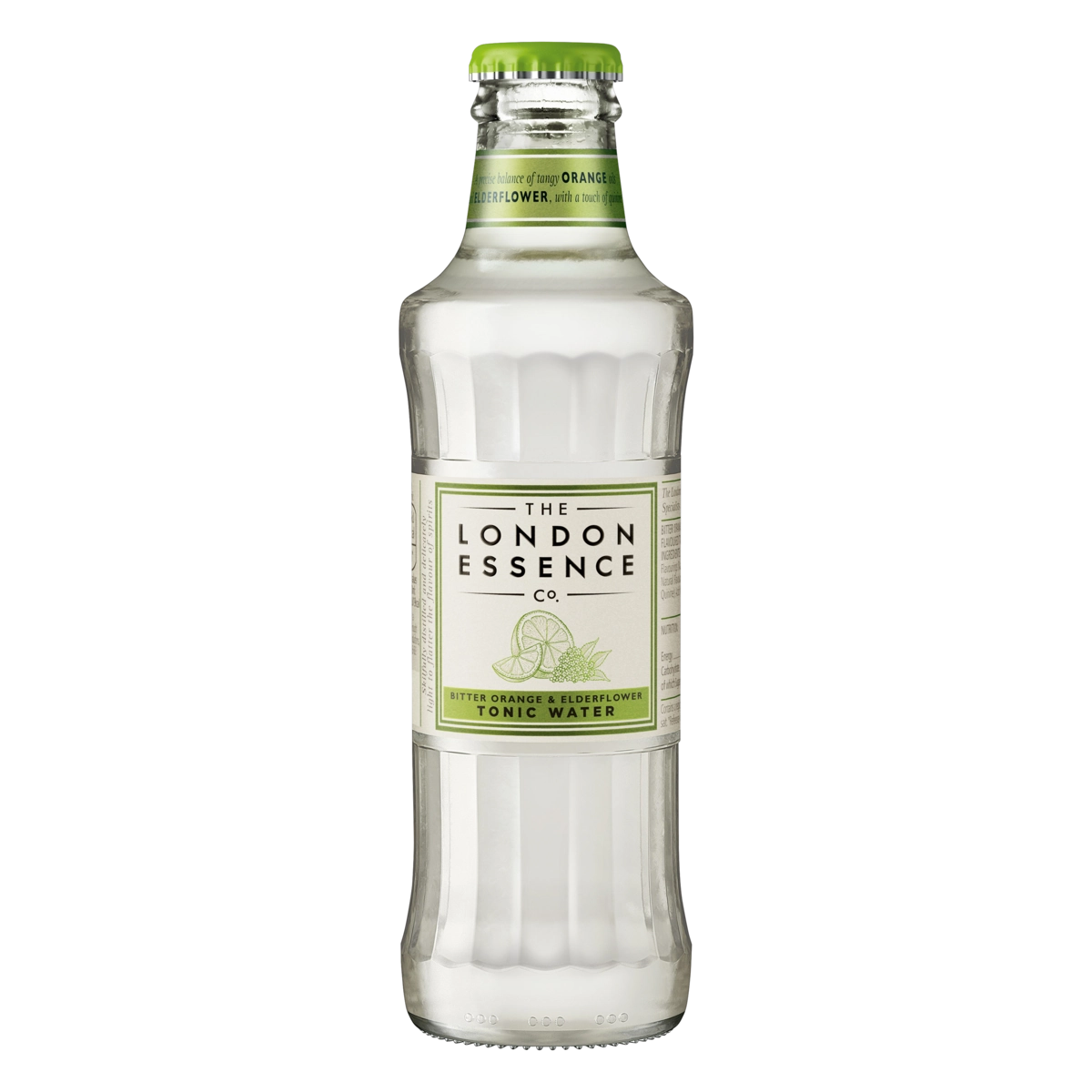 água Tônica Laranja E Flor De Sabugueiro The London Essence Co. Garrafa 200ml