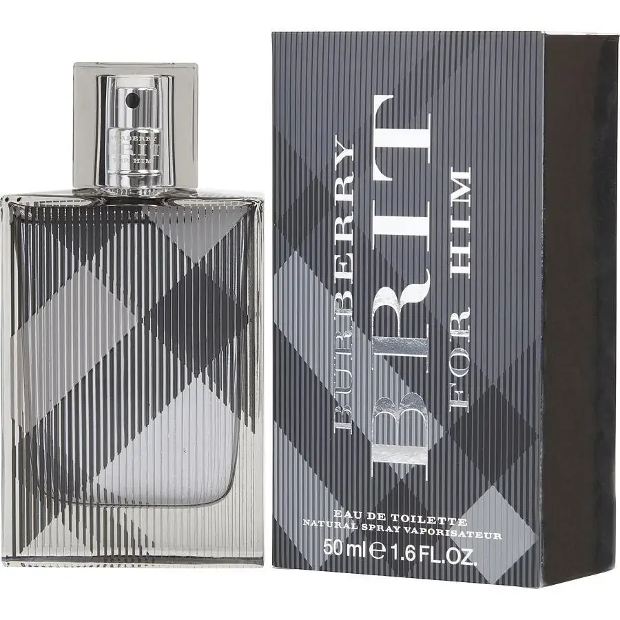 Perfume Masculino Burberry Brit Burberry Eau De Toilette Spray 50 Ml (Nova Embalagem)