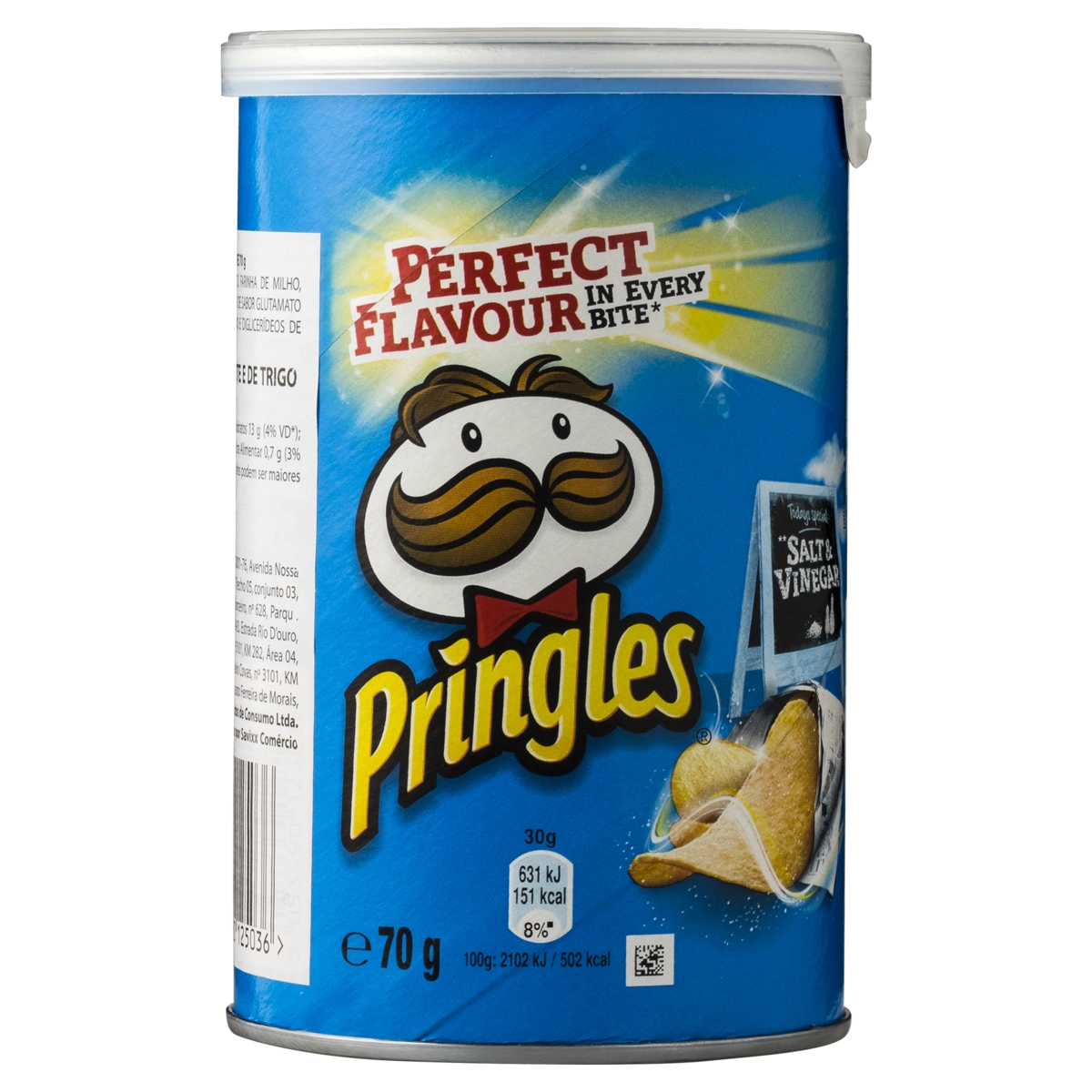 Salgadinho De Batata Sal E Vinagre Pringles Tubo 70g