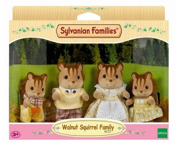 Sylvanian Families - Família dos Esquilos Noz - Epoch