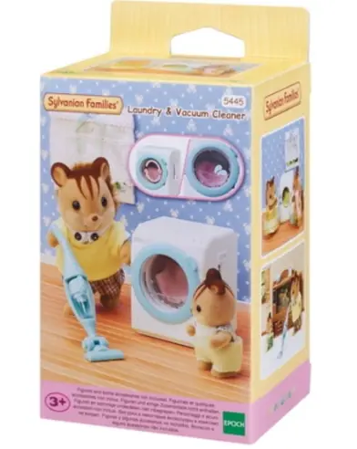 Sylvanian Families - Maquina De Lavar Roupa E Aspirador De Pó - Epoch