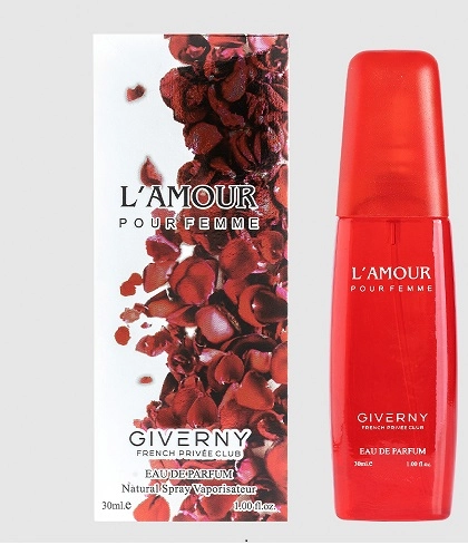 Colonia Giverny Pour Femme 30ml L Amour