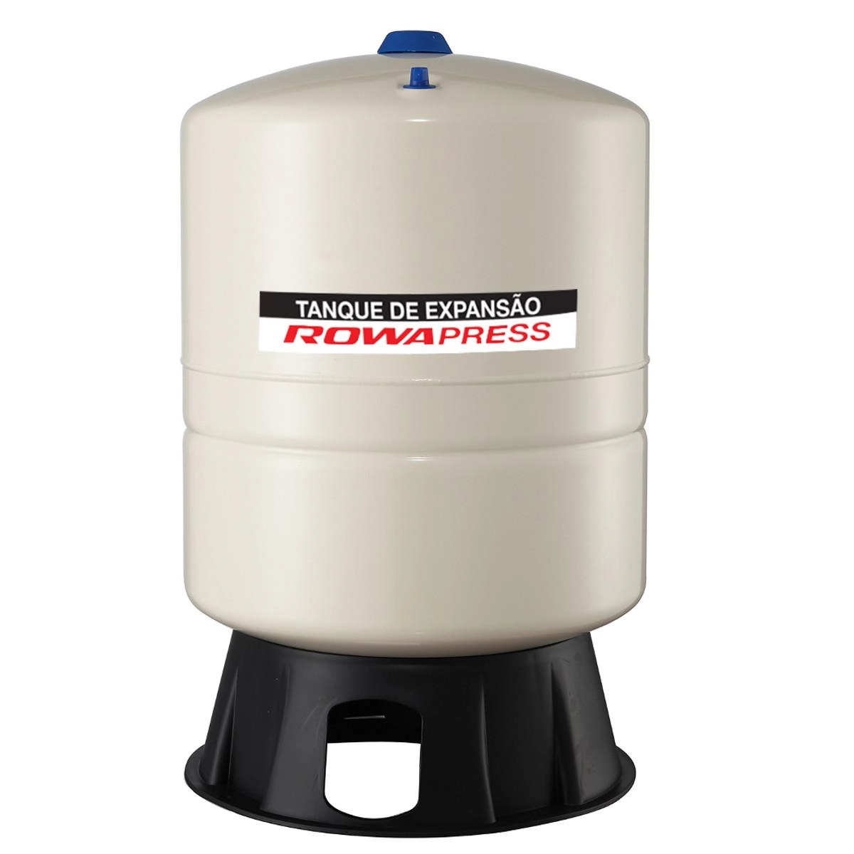 Tanque de expansão Rowa 60l horizontal aço carbono