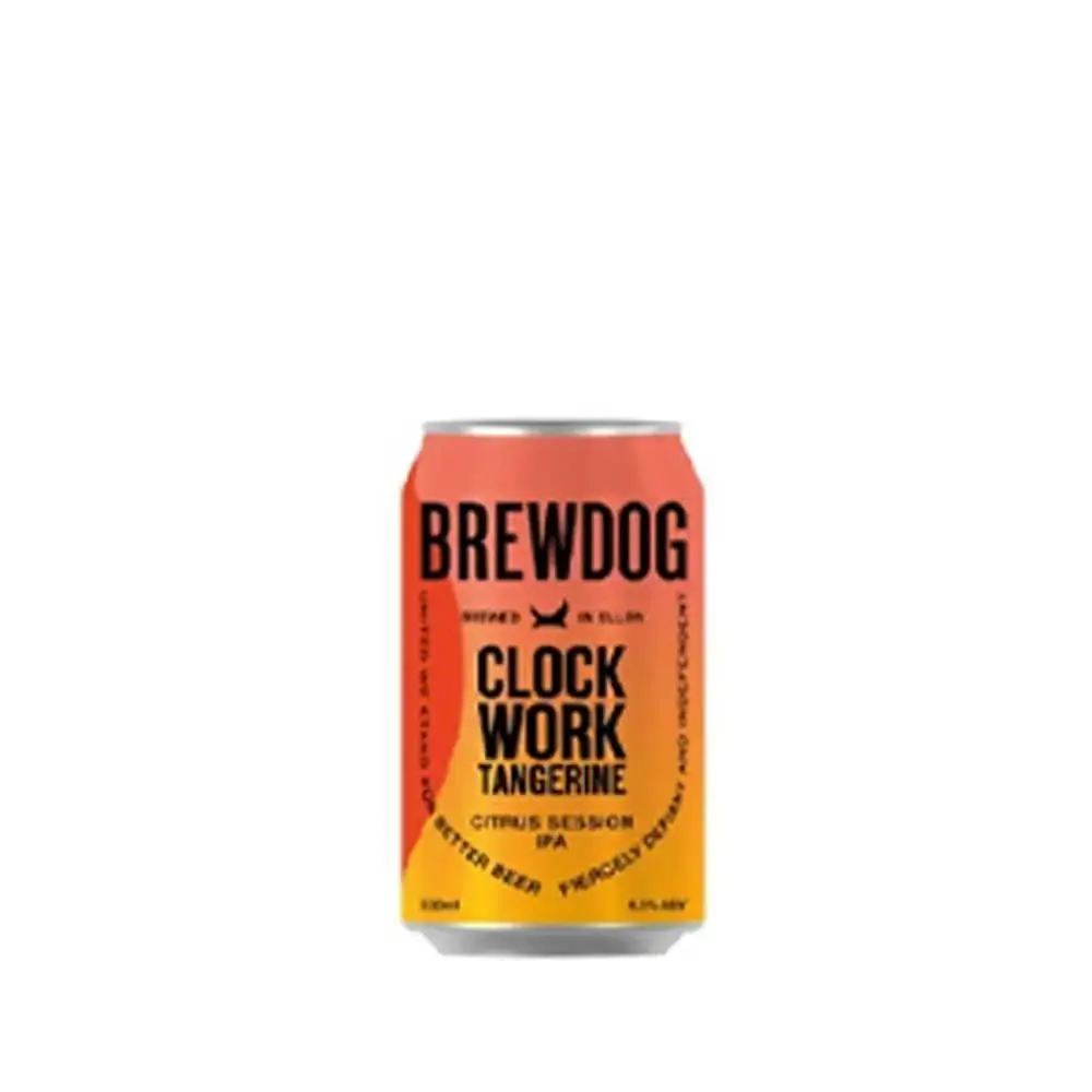 Cerveja Session Ipa Clock Work Tangerine Brewdog Lata 330ml
