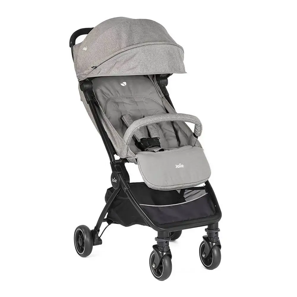 Carrinho de Bebê Pact Preto e Cinza Ember Joie