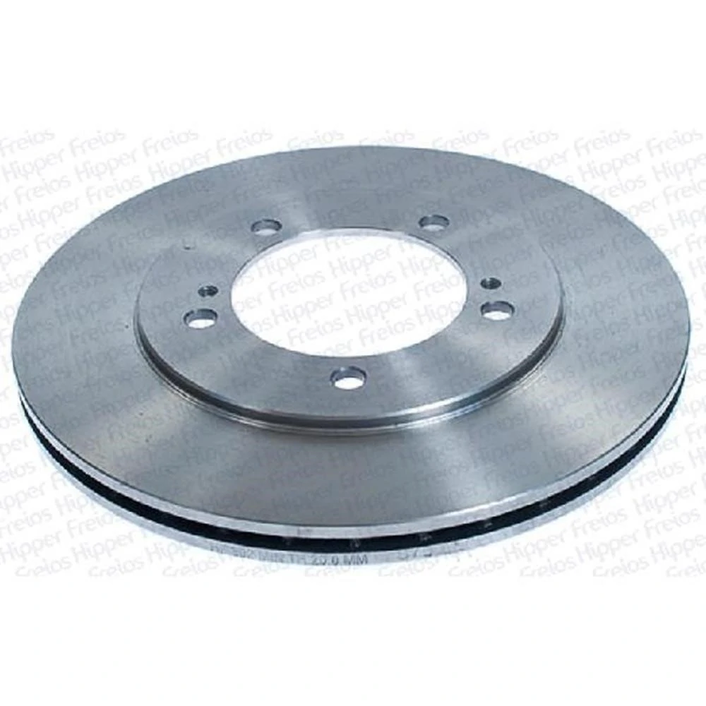 Par Disco de Freio Dianteiro Ventilado - HIPPER FREIOS HF302