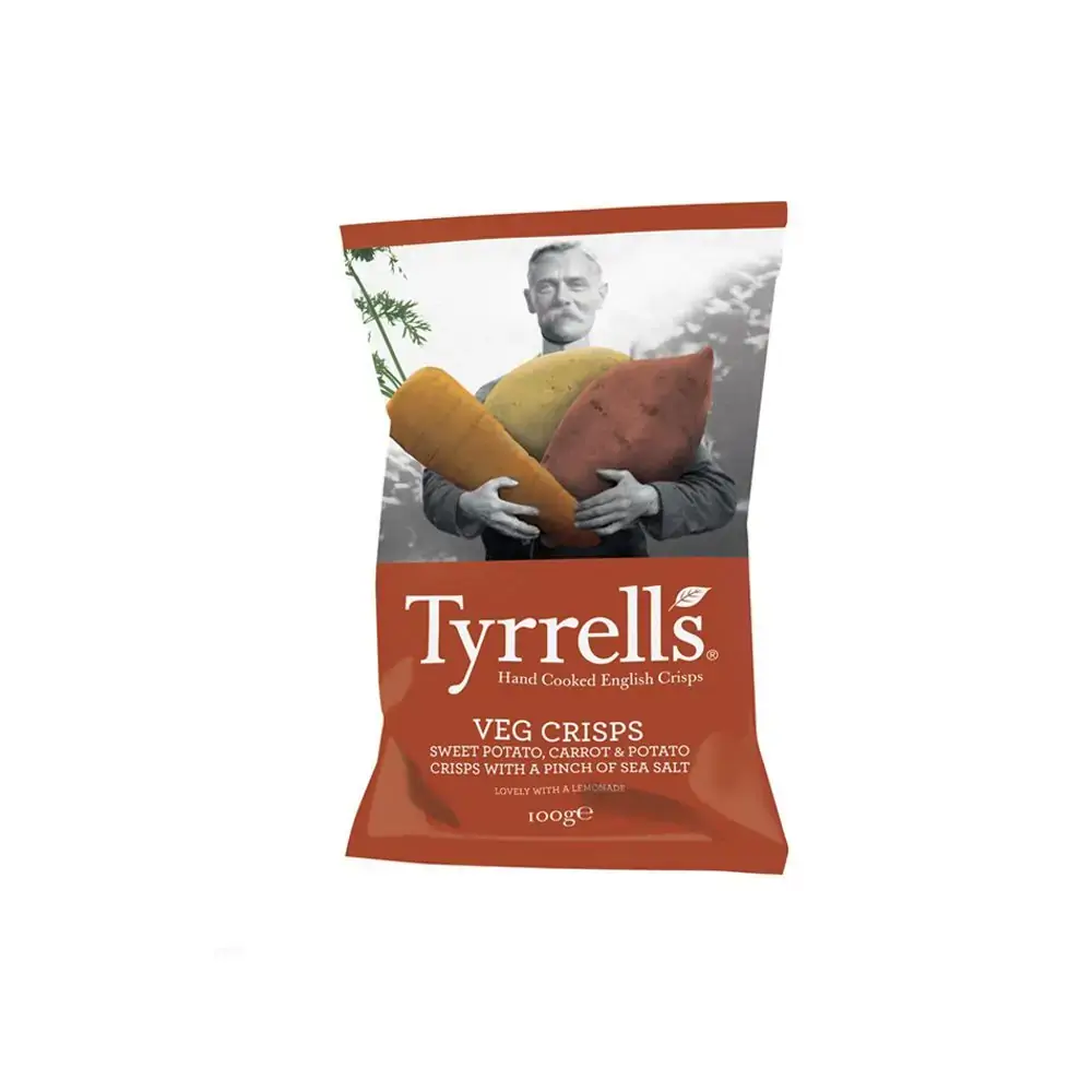 Veg Crisps Bat Doce E Inglesa Cenoura 100g