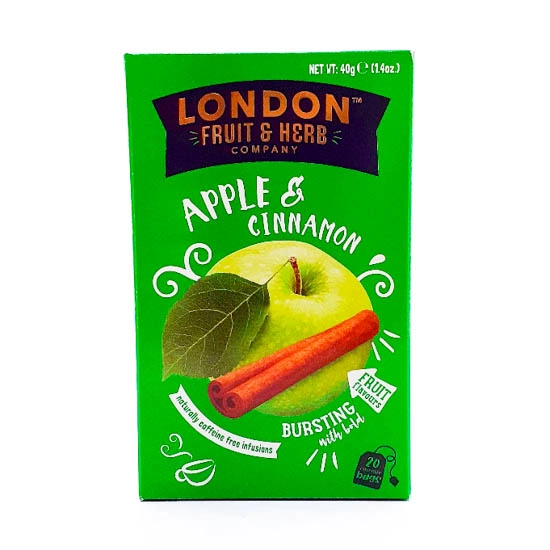 London Fruit Herb Apple Cinnamon Twist Tea 20 Bag S