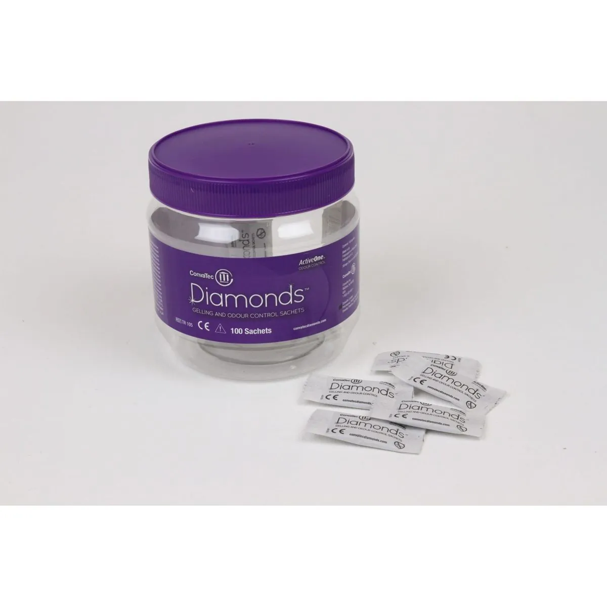 Sachê Gelificante Diamonds Convatec Controle Odor - unidade