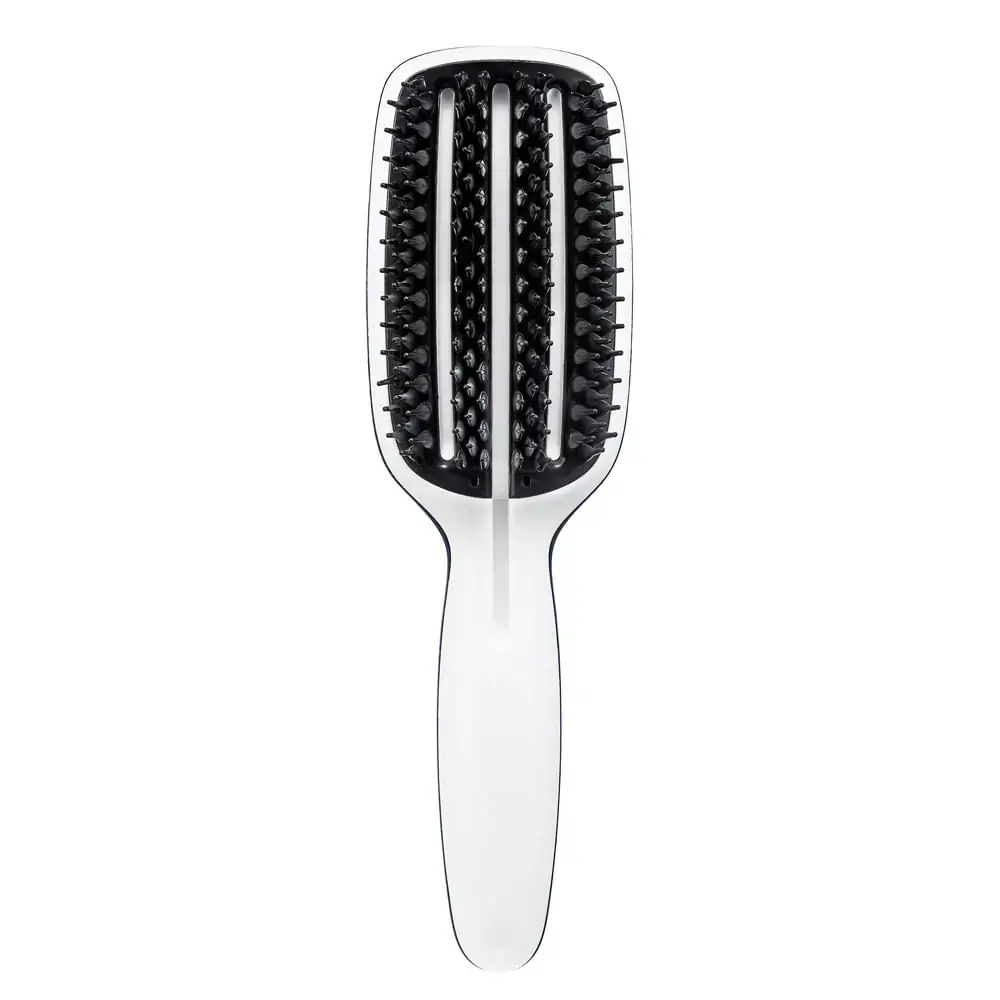Escova de cabelo Smoothing Tool- Half Paddle Tangle Teezer - Preto e Creme
