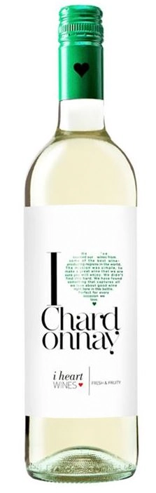 Vinho I Heart Chardonnay Br 750ml