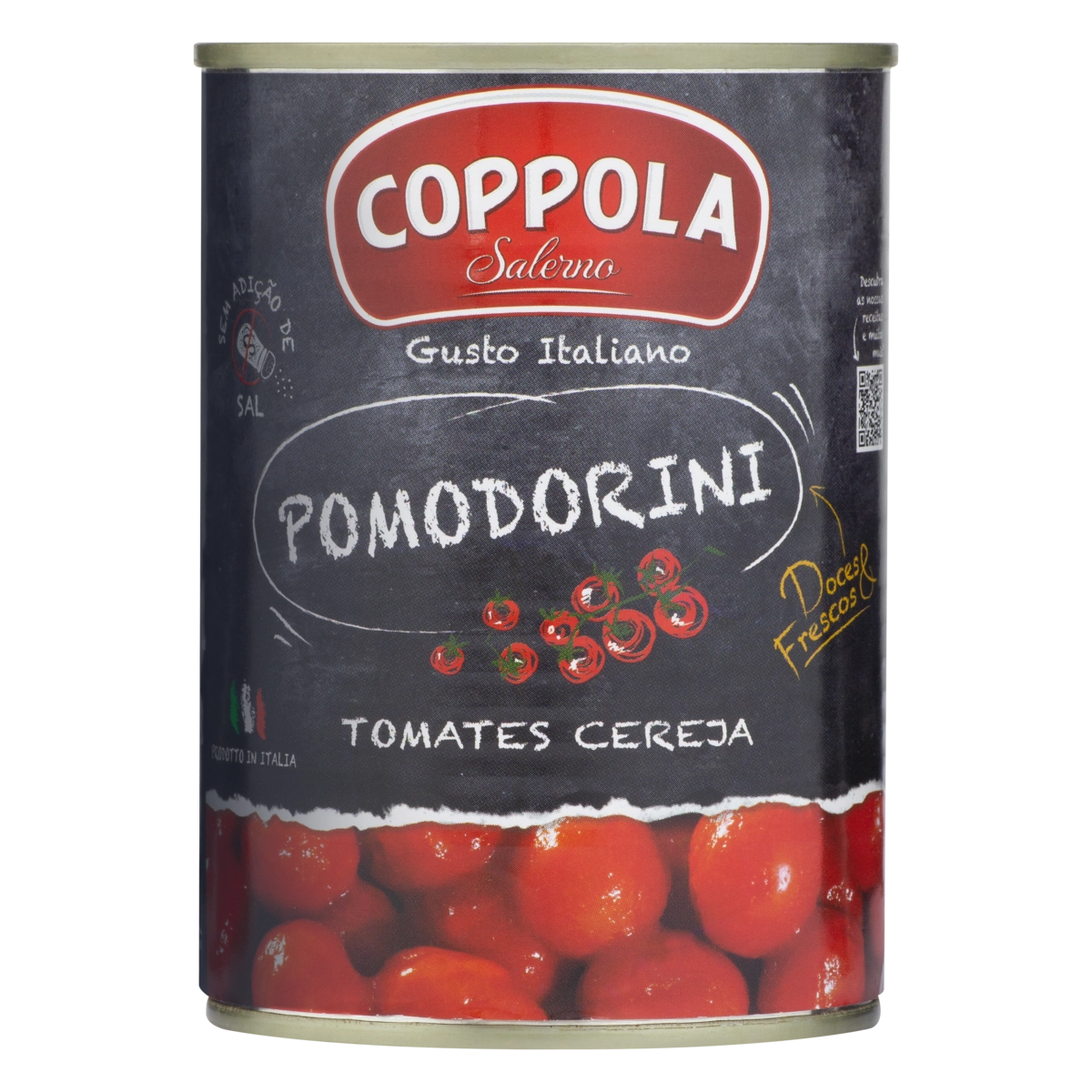 Tomate Cereja Em Conserva Coppola Lata 240g