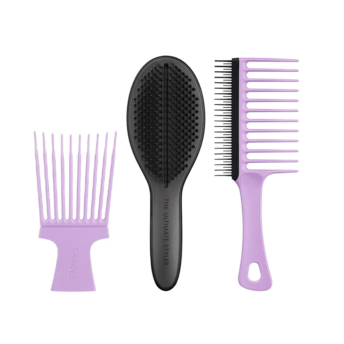 Pente Garfo para Finalizar Tangle Teezer Combs Hair Pick Lilás
