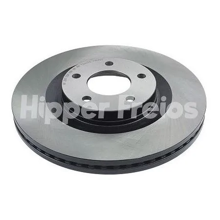 Par Disco de Freio Dianteiro FORD EDGE Ventilado - HIPPER FREIOS HF261