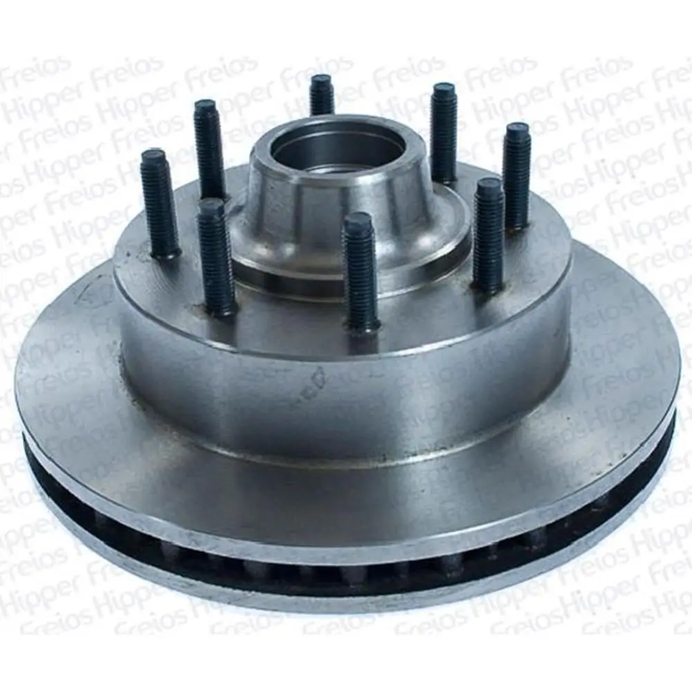 Par Disco de Freio Dianteiro Ventilado com Cubo - HIPPER FREIOS HF251