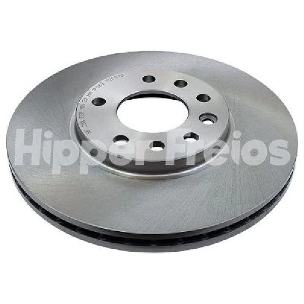 Par Disco de Freio Dianteiro CHEVROLET - GM VECTRA Ventilado 5 Furos - HIPPER FREIOS HF25A