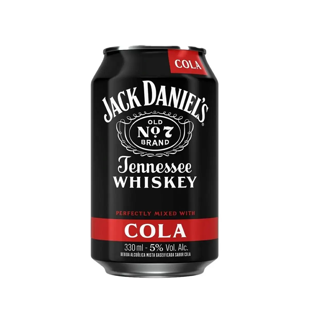 Bebida Alcoólica Mista Jack Daniel's e cola 330 ml