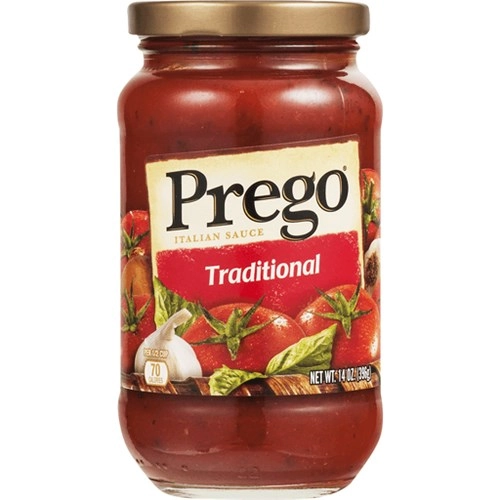 Molho De Tomate Tradicional Prego Vidro 396g