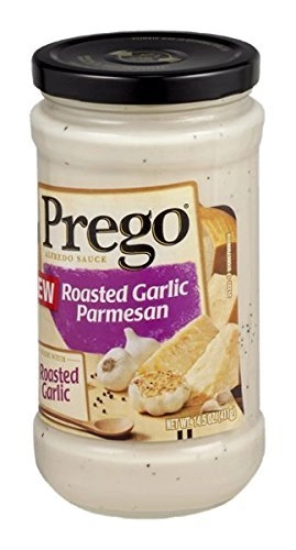 Molho à Base De Queijo E Alho Tostado Prego Vidro 411g