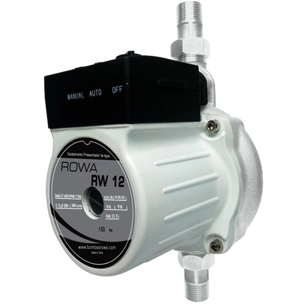 Mini Pressurizador Rowa Rw12 Ceramica150w - 127v