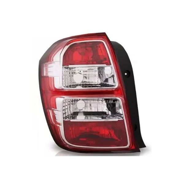 Lanterna Traseira CHEVROLET - GM COBALT Lado Esquerdo Carcaça Vermelha Cromada - VIA EXPRESSA GM0300