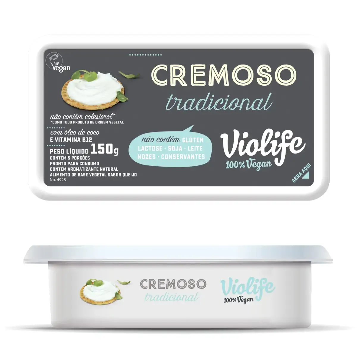 Queijo Vegano Violife Cremoso Tradicional 150G