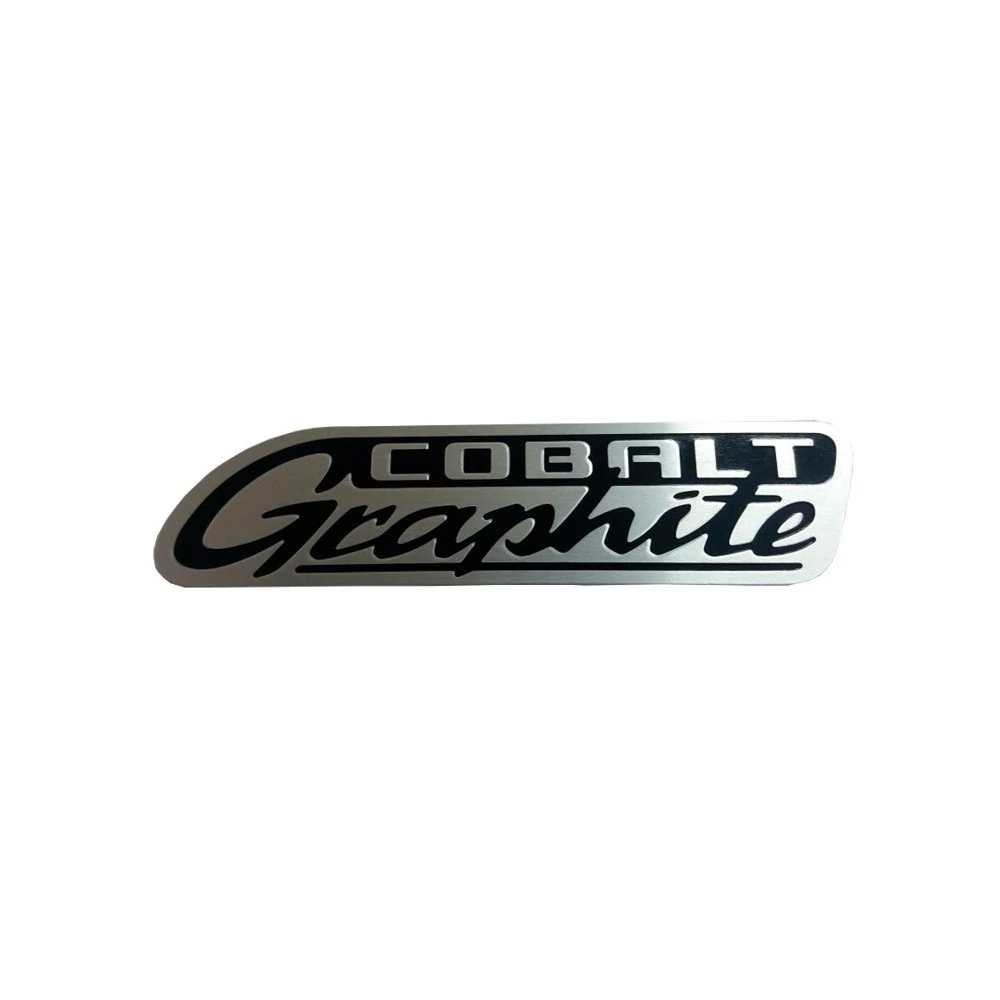 Emblema do Porta-malas (Ghaphite) CHEVROLET - GM COBALT - GENERAL MOTORS 52101254