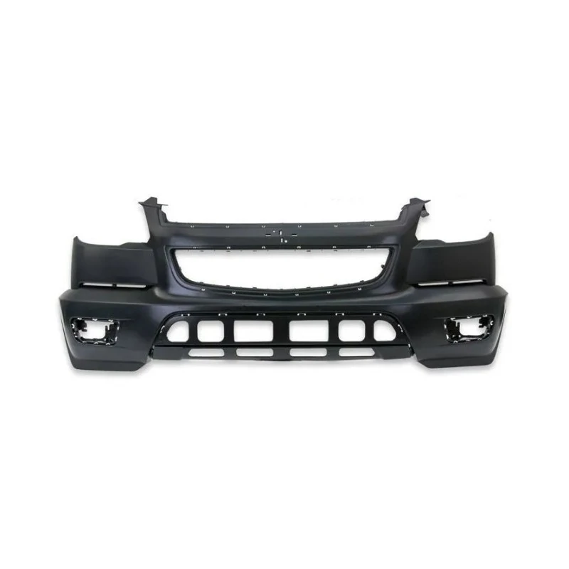 Para-choque Dianteiro CHEVROLET - GM S10/TRAILBLAZER Preto Liso com Furo - GENERAL MOTORS 52130032