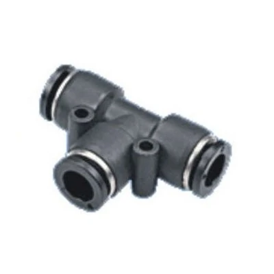 Conexão T do Engate Rápido de Plástico 10mm para Tubo Nylon - F.CONFUORTO 263163