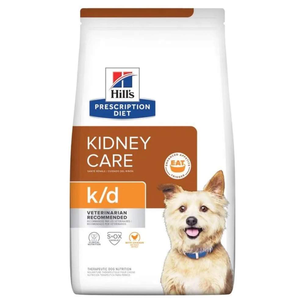 Ração Hills Prescription Diet K/d Cuidado Renal Para Cães Adultos Com Doença Renal