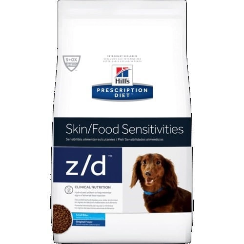 Hill S Prescription Diet Z/d Canine Small Bites Dog Food 7 Lb 3.17 Kg Bag, Small