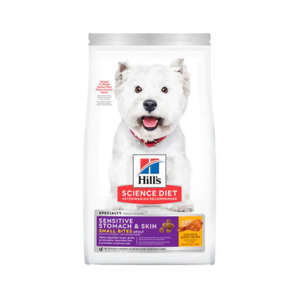 Hills Canino Adulto Pele Sensivel Ped Pequenos 6,8kg