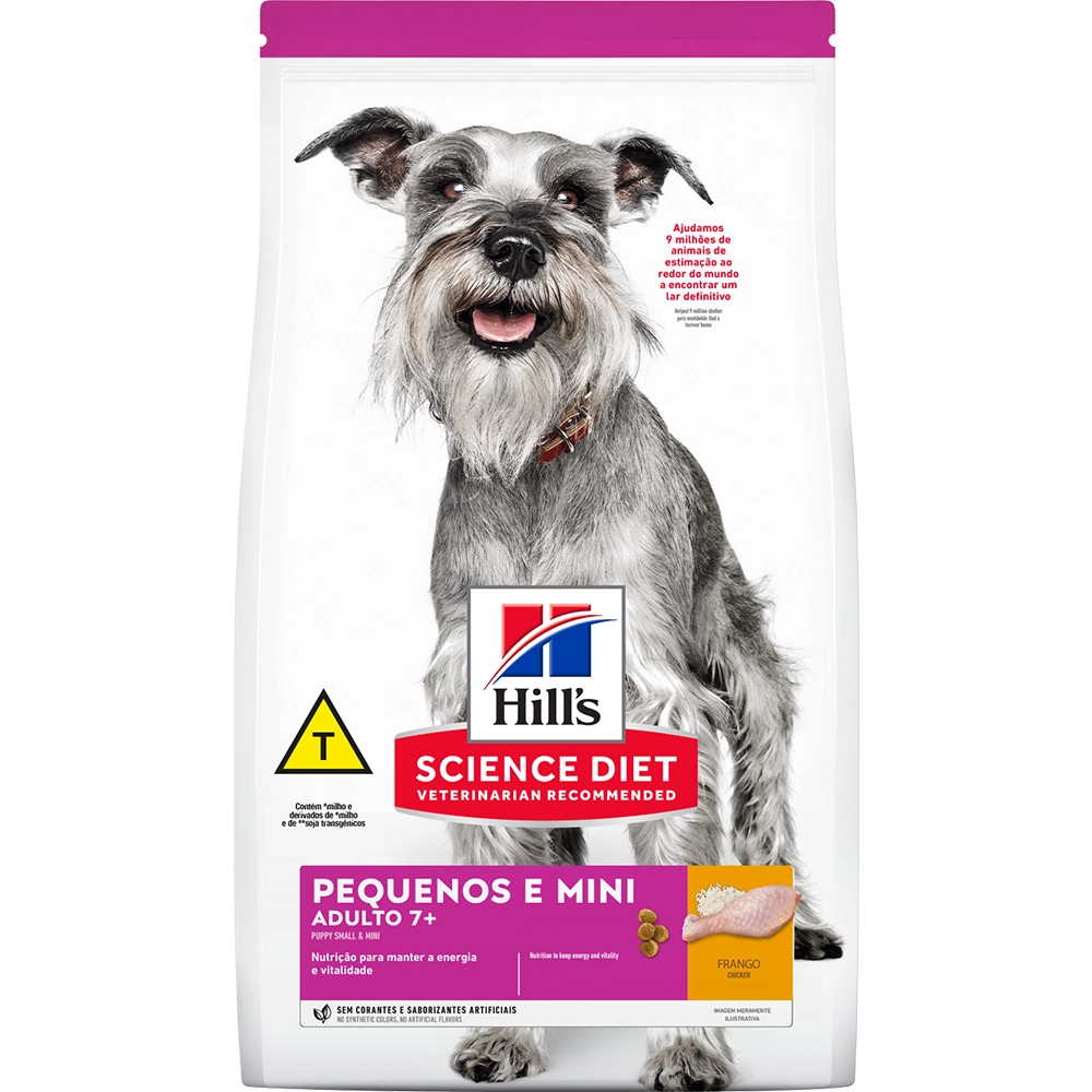 Hills Canino Ad. 7 Racas Peq E Mini 800g