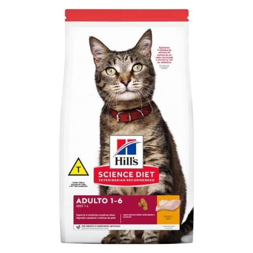 Ração Seca Hills Science Diet Para Gatos Adultos 1kg