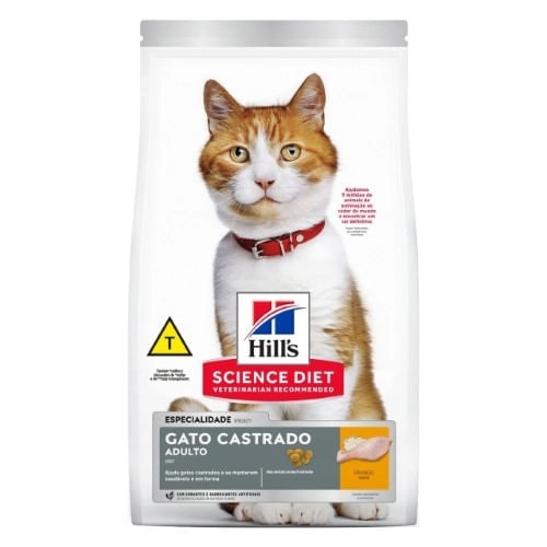 Hills Scien Diet Gato Ad. Cast. Fgo 6kg