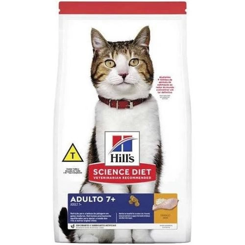 Ração Seca Hills Science Diet Para Gatos Adultos 7 6kg