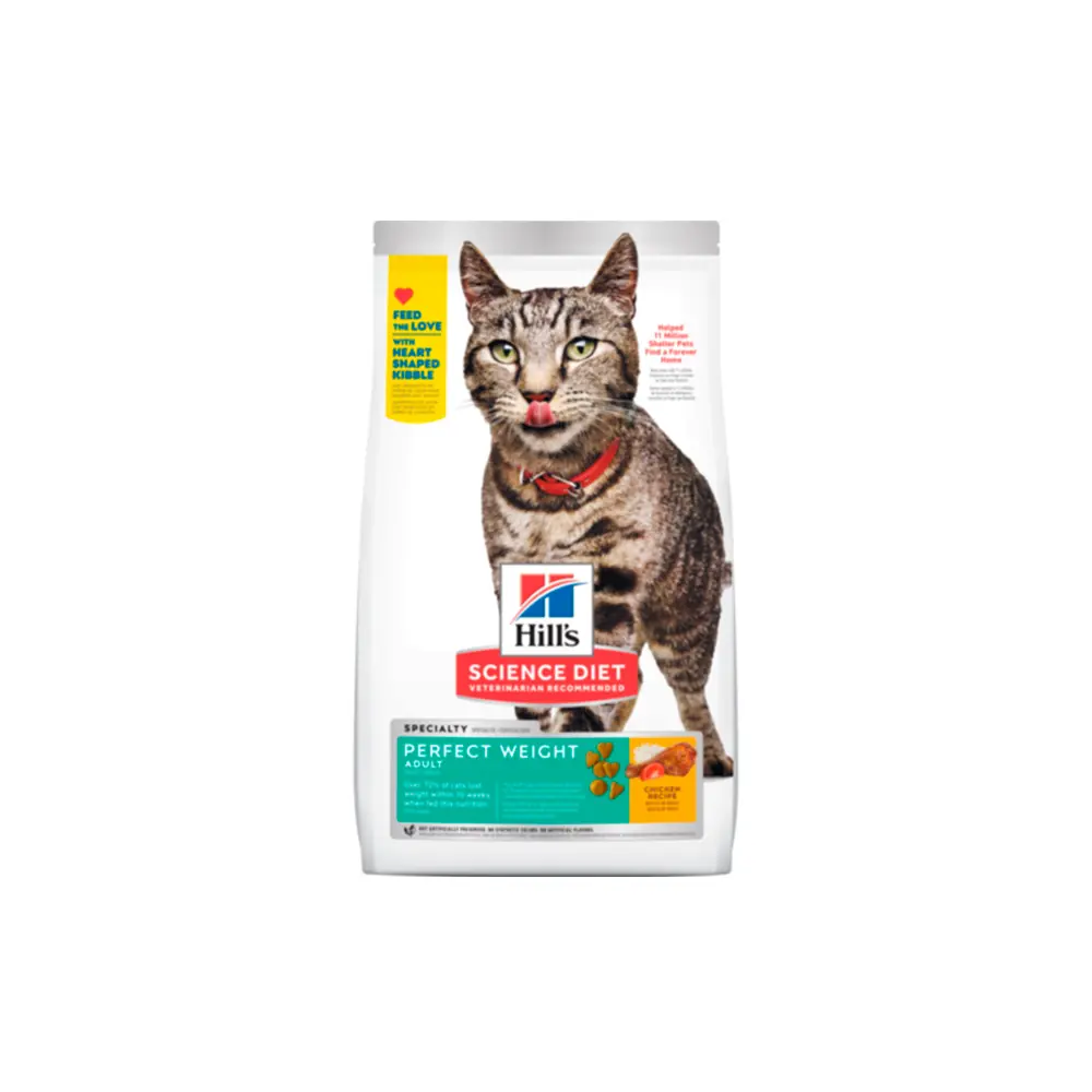 Hill S Science Diet Perfect Weight Cat Food, 3 Lbs.