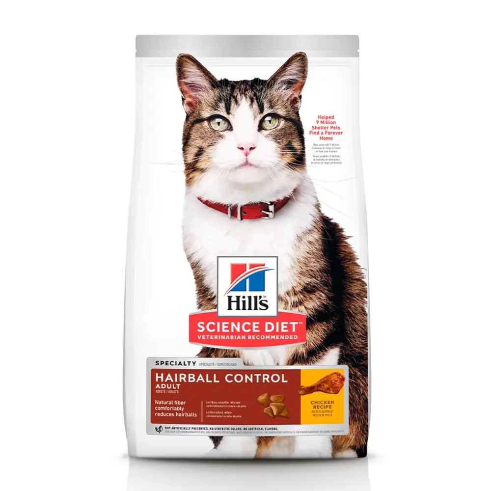 Hills Felino Adulto Controle Bolas De Pelo 1,59kg